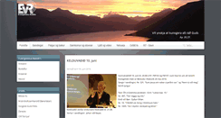 Desktop Screenshot of evr.fo